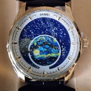 Skmei men's waterproof quartz wacth